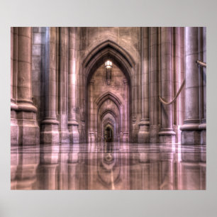 Pôster Reflexões da Catedral Nacional de Washington