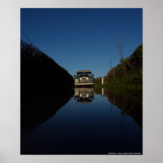 Pôster Reflexões de Henry Joseph Siebert-Saunders (Frente)