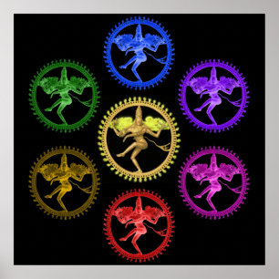 Pôster Reflexões de Nataraja