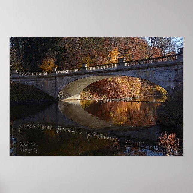 Poster Reflexões de queda no estado de Vanderbilt (Frente)