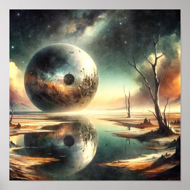 Poster Reflexões do Caos (Frente)