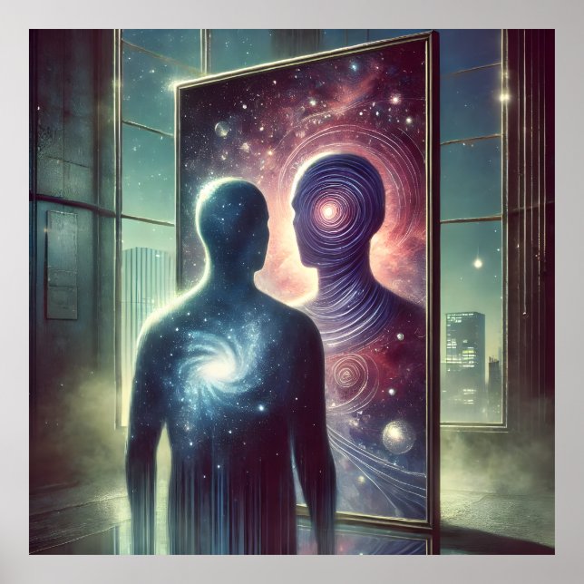 Poster Reflexões do Cosmos - O Universo Interior (Frente)