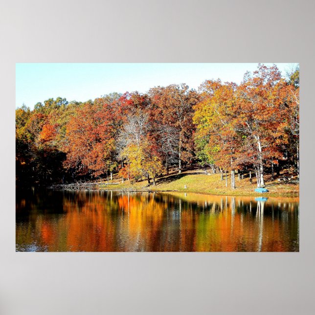 Pôster Reflexões do outono (Frente)