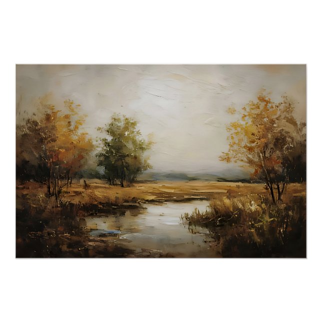 Pôster Reflexões do outono (Frente)