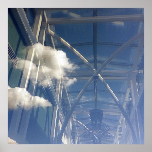 Pôster reflexões na janela (Frente)