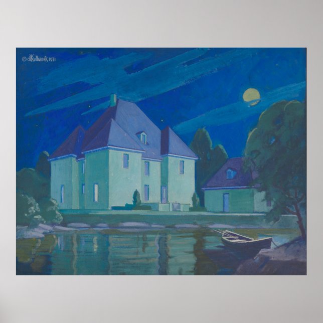 Poster Reflexões na Normandia - Kulhanek (1971) (Frente)