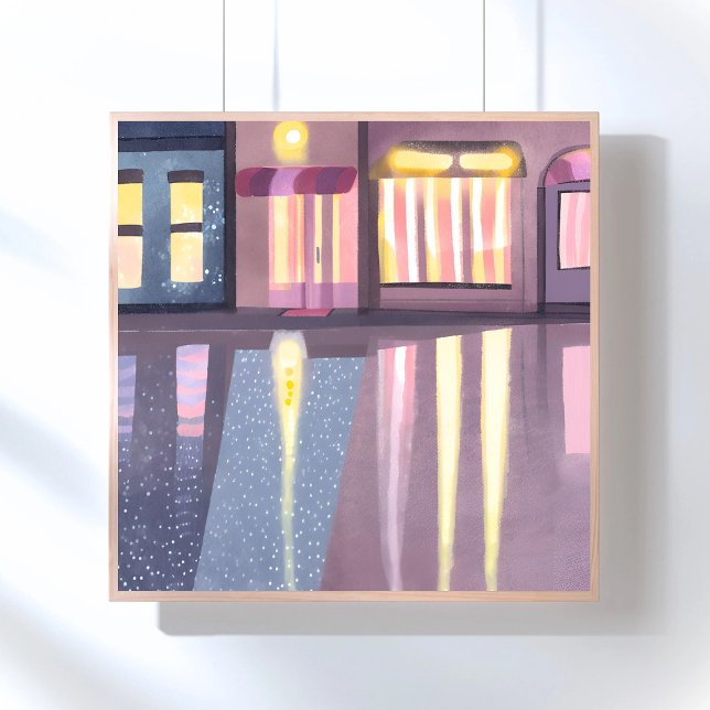 Poster Reflexões Rainhas | Lofi Contemporâneo (Criador carregado)