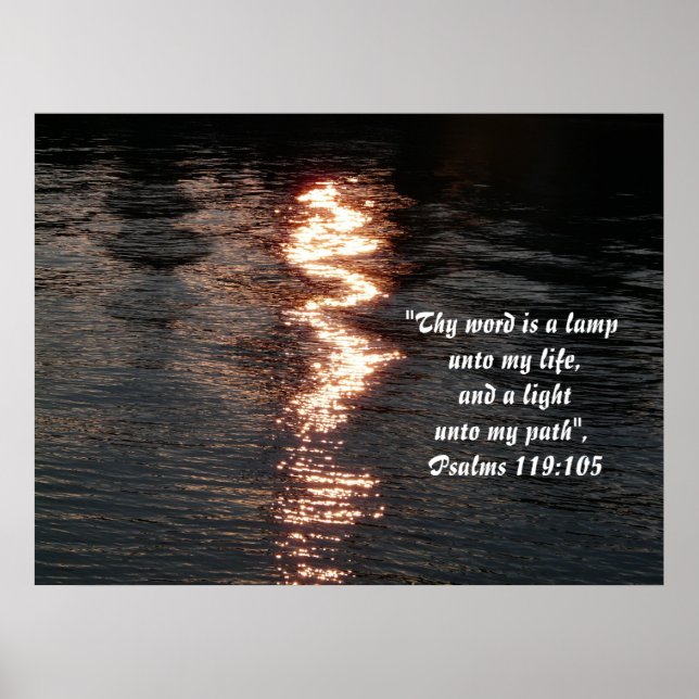 Pôster Reflexões sobre Água/Escritura (Frente)