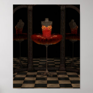 Pôster Reflexões sobre o Balé Clássico do Red Firebird