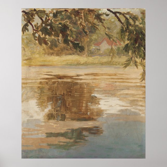 Poster Reflexões, Ville d’Avray, 1920 (Frente)