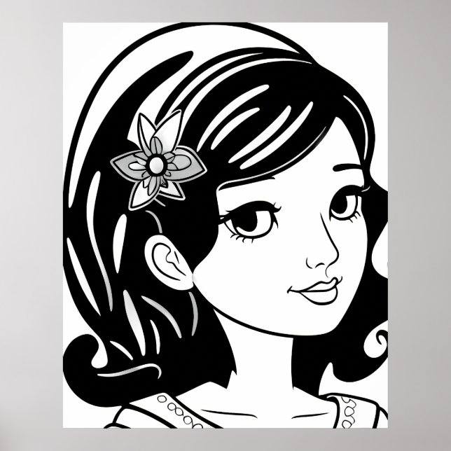 Poster Reflexões Whimsical sobre a Innocência (Frente)