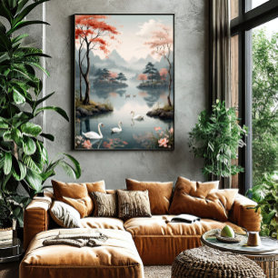 Poster Reflexos de Serenidade