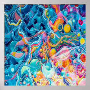Poster Reflexos do Oceano