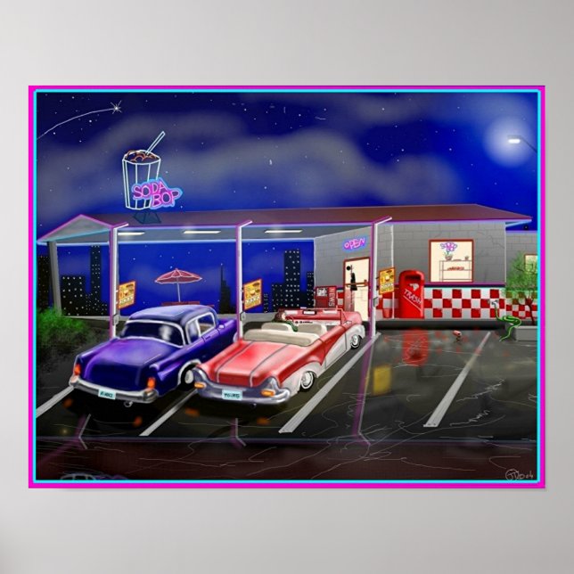 Pôster refrigerante (Frente)