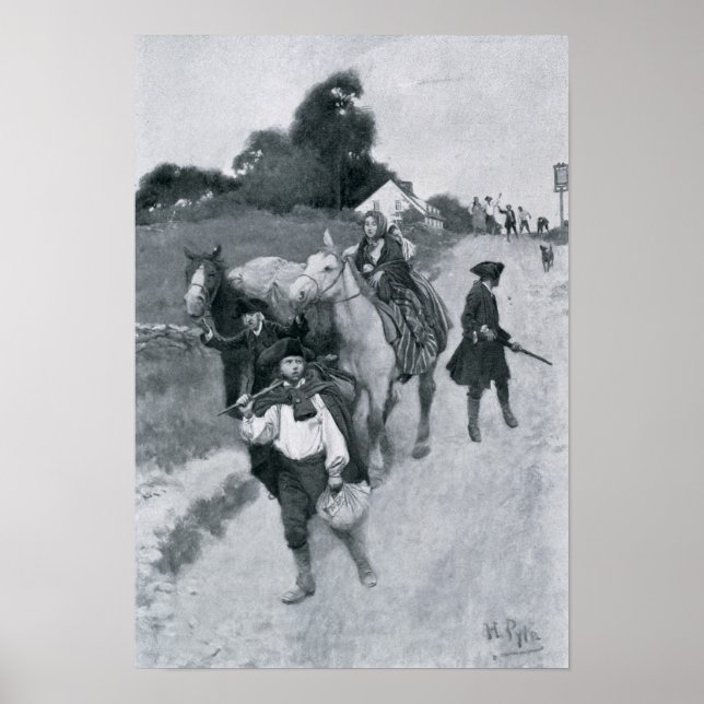 Pôster Refugiados históricos a caminho do Canadá (Frente)