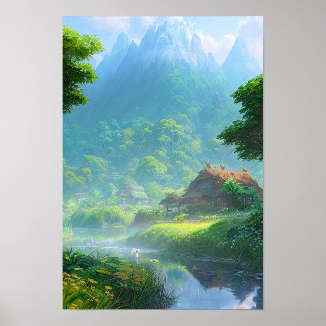 Poster Refúgio da Selva (Frente)