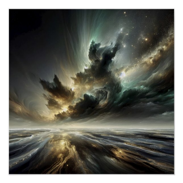 Pôster Refúgio Entre Estrelas e Tempestades (Frente)