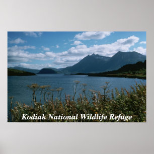 Poster Refúgio Nacional de Vida Selvagem de Kodiak