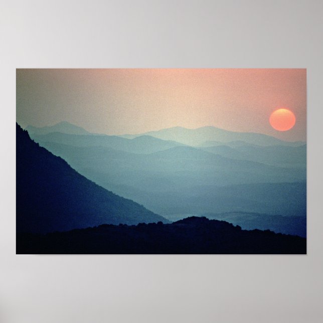 Poster Refúgio Nacional sobre a Vida Selvagem das Montanh (Frente)