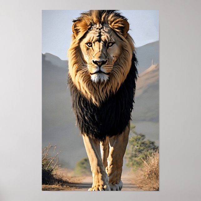 Poster Regal Lion: Rei da Savana (Frente)