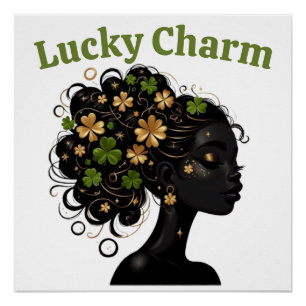 Pôster Regal Shamrock Majestade: Charm Sortudo