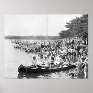 Pôster Regata da canoa: 1924