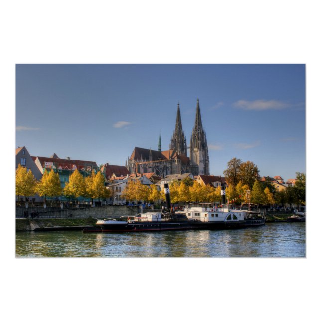 Pôster Regensburg, Alemanha (Frente)