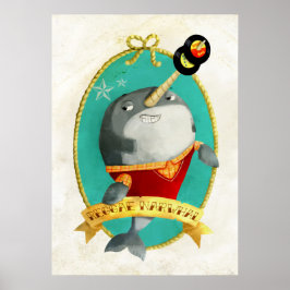 Pôster Reggae Narwhal