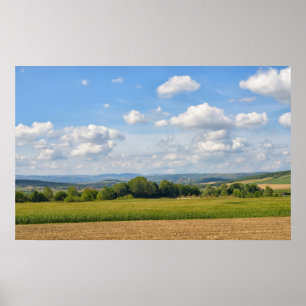 Pôster região de Auvergne da França
