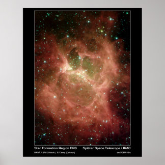 Poster Região de Formação de Estrelas - DRS - Telescópio