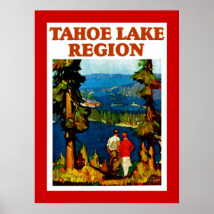 Poster Região do Lago Tahoe