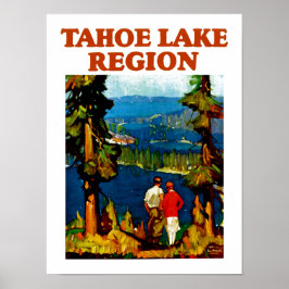 Poster Região do Lago Tahoe