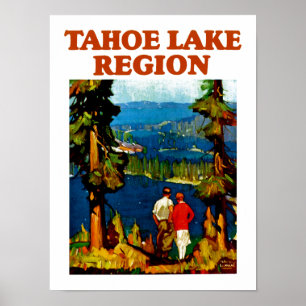 Poster Região do lago Tahoe
