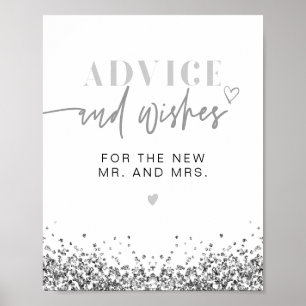 Poster REGINA Silver Disco Advice For The Bride & Groom