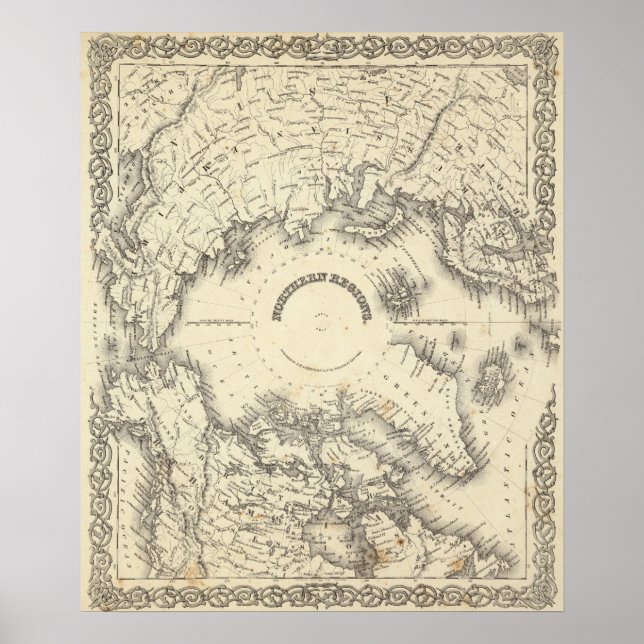 Pôster Regiões do norte (Frente)