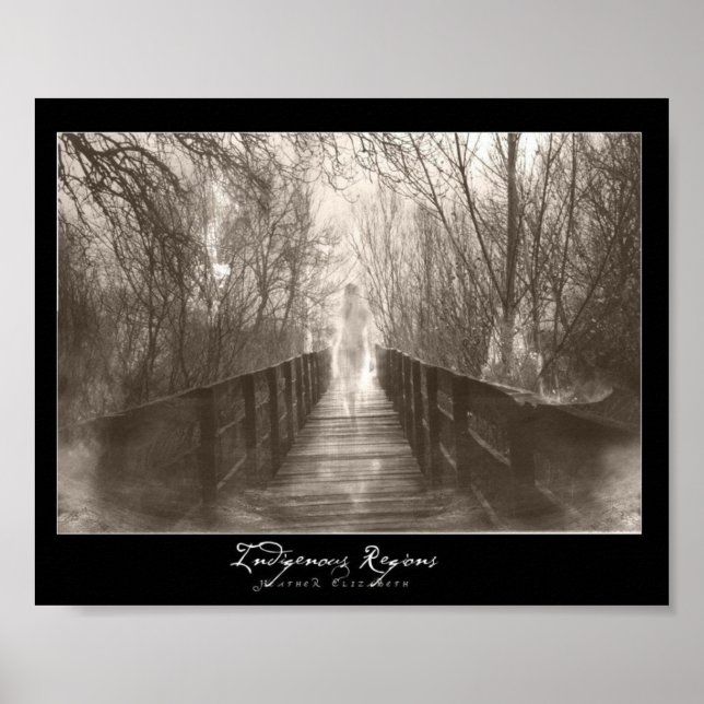 Poster Regiões indígenas (Frente)