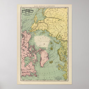 Pôster Regiões polares nortes