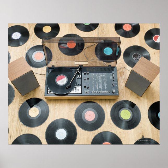 Pôster Registros no chão 2 (Frente)