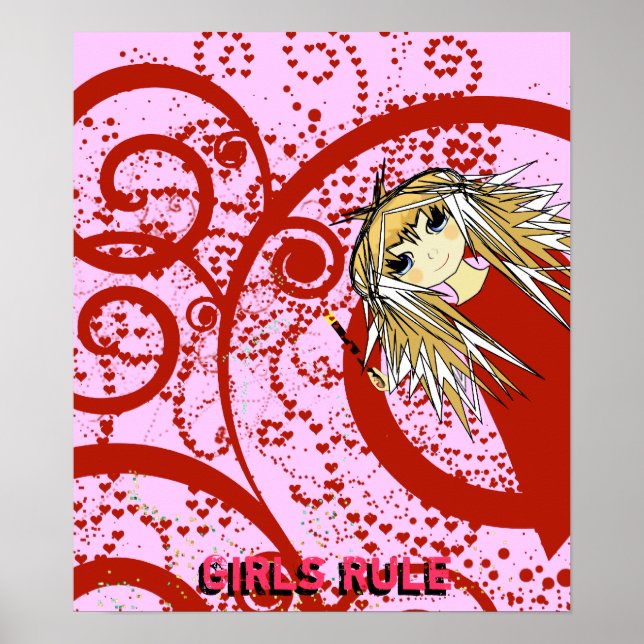 Pôster Regra de Meninas (Frente)