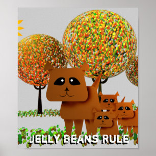Pôster Regra do Jelly Beans
