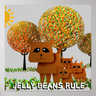Pôster Regra do Jelly Beans