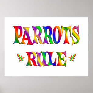 POSTER REGRA DOS PAPAGAIOS