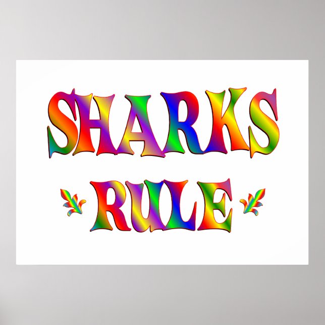 POSTER REGRA SHARKS (Frente)