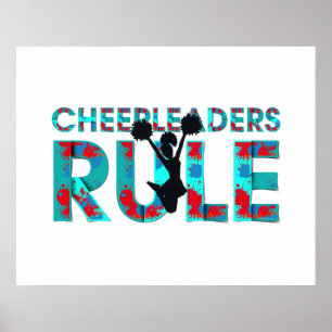 Pôster Regra SUPERIOR dos cheerleaderes