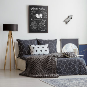 Poster Regras da Casa