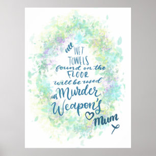 Poster Regras de Mãe