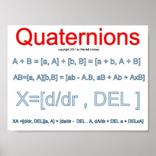 Pôster Regras matemáticas!
