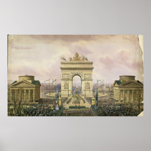 Poster Regresso das Ashes do Imperador a Paris (Frente)