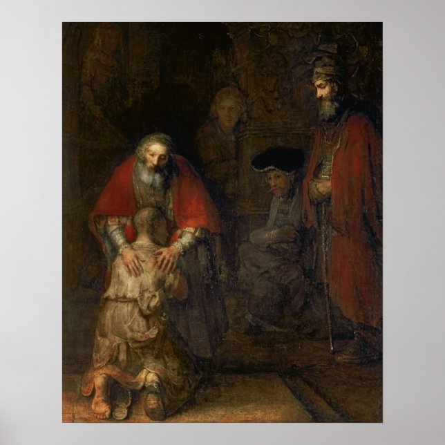 Pôster Regresso do Filho Prodígio, c.1668-69 (Frente)