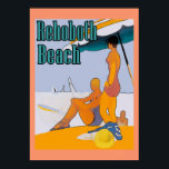 Pôster Rehoboth Beach Art Deco<br><div class="desc">Rehoboth Beach Art Deco</div>